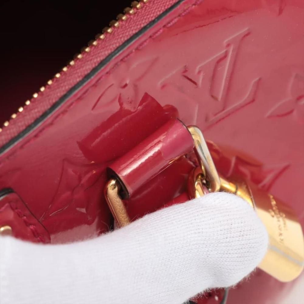 Louis Vuitton Vernis Montana Handbag Red - Picture 11 of 13
